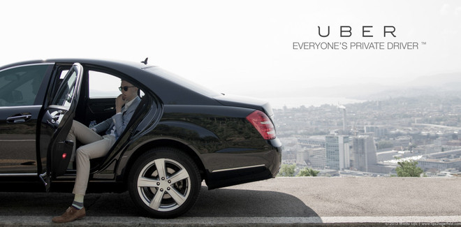 Uber - платформата за споделено пътуване