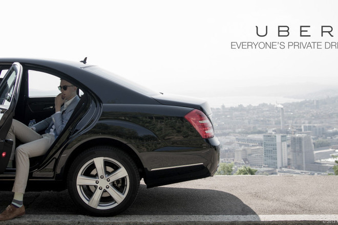 Uber platformata za spodeleno patuvane