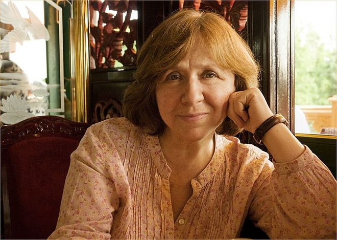 Светлана Алексиевич в Берлин