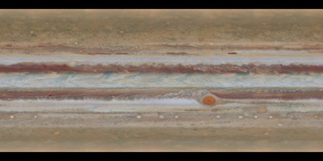 Първата карта на Юпитер