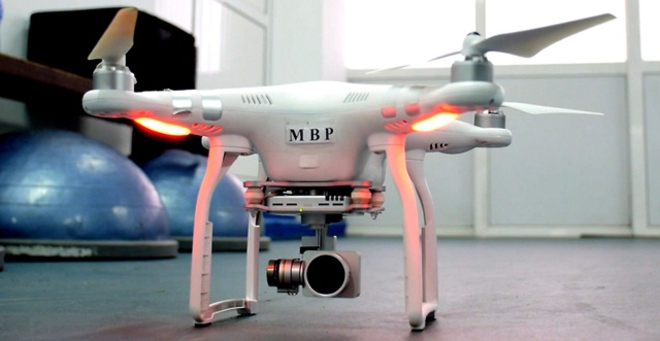 Дронът на МВР