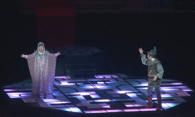 Баясгалан Дашням като Турандот в Киото