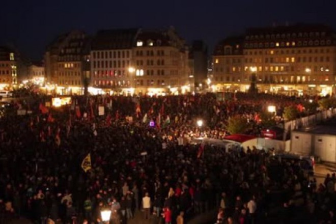 Protestat na pegida sreshtu islyamizatsiyata na evropa