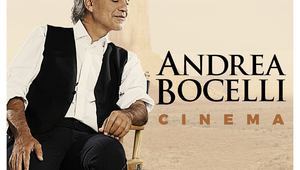 Андреа Бочели на обложката на Cinema (2015)