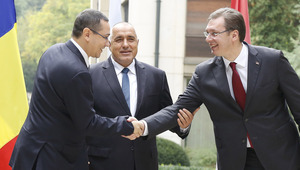 Бойко Борисов с премиерите на Румъния и Сърбия