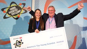 Хана Хербст като един от топ младите учени на САЩ