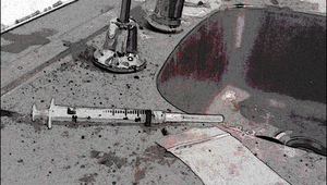 Спринцовка с хероин