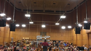 Симфоничният оркестър на БНР репетира за "Кръстникът live in Concert"