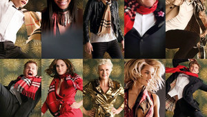 10 звездни лица в коледната реклама на "Бърбъри"