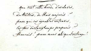 Оригиналният текст на "Марсилезата"