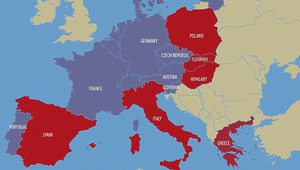 Как би изглеждало шенгенското пространство в "орязания" му вид