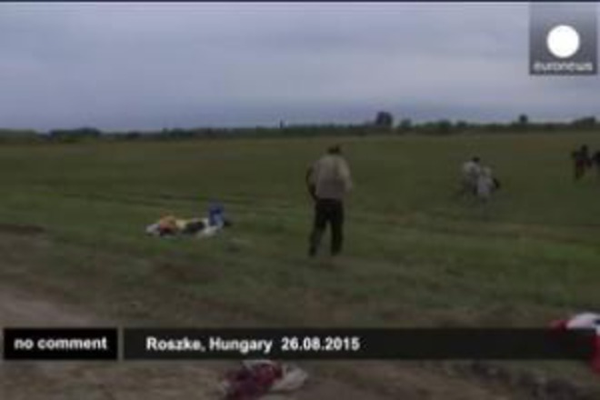 Bez komentar kak presichat granitsata v ungariya bezhantsi