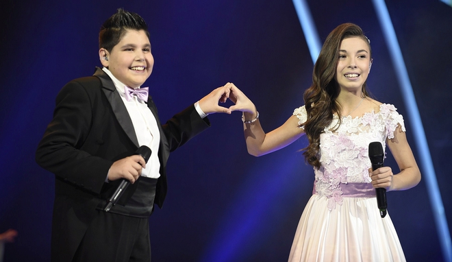 Габи и Иван във финала на детската Евровизия 2015