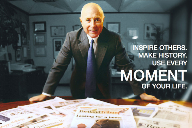 D r robart b pamplin ml i vestnikat mu portland tribyun