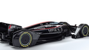 Новият болид на Макларън - McLaren MP4-X
