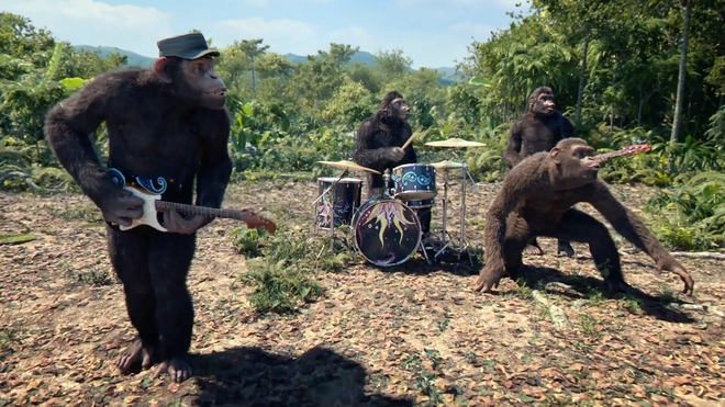 Маймунският клип на "Колдплей"