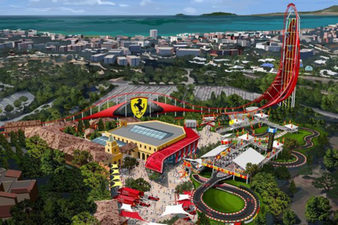  ferari otkriva vtori tematichen park