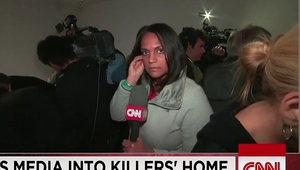 Прякото включване по Си Ен Ен от дома на нападателите в Сан Бернардино