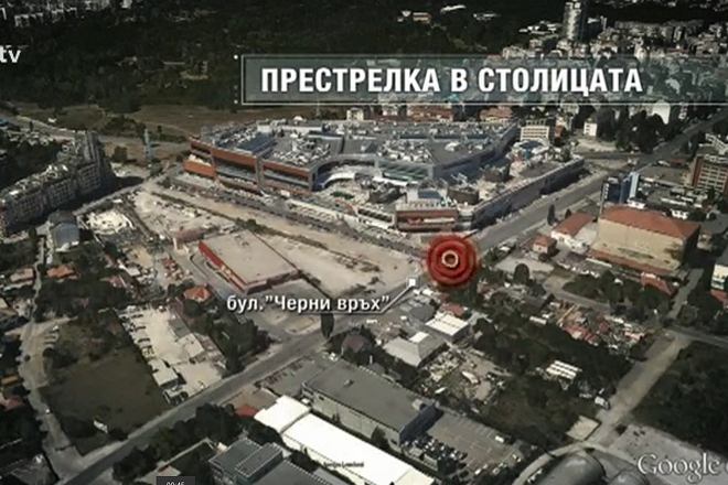 Myastoto na prestrelkata na bul cherni vrah v sofiya