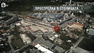 Мястото на престрелката на бул. "Черни връх" в София