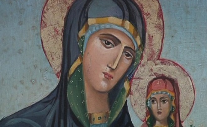 Света Анна и Богородица