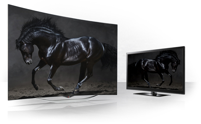 Черното на новия телевизор LG OLED