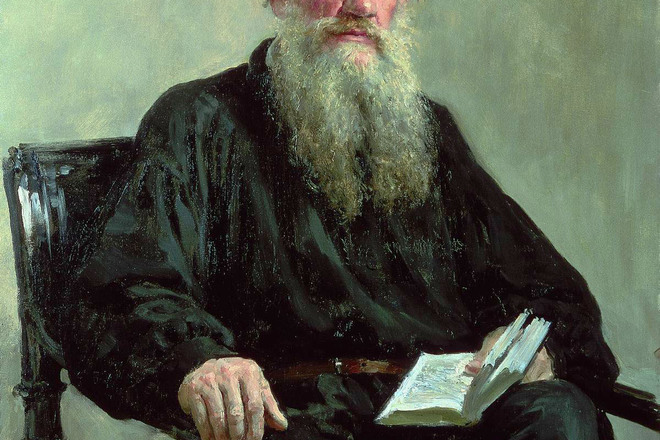 Portret na tolstoy ot hudozhnika ilya repin 1887 g