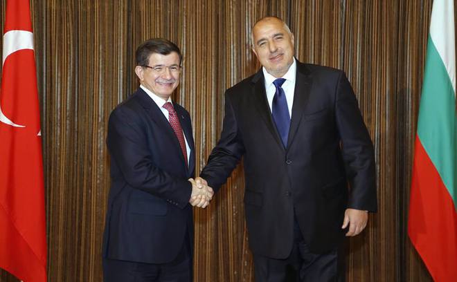 Бойко Борисов и Ахмед Давутоглу