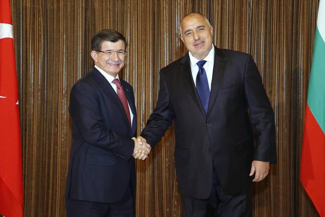 Boyko borisov i ahmed davutoglu