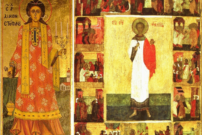 Pravoslavni ikoni na sveti stefan