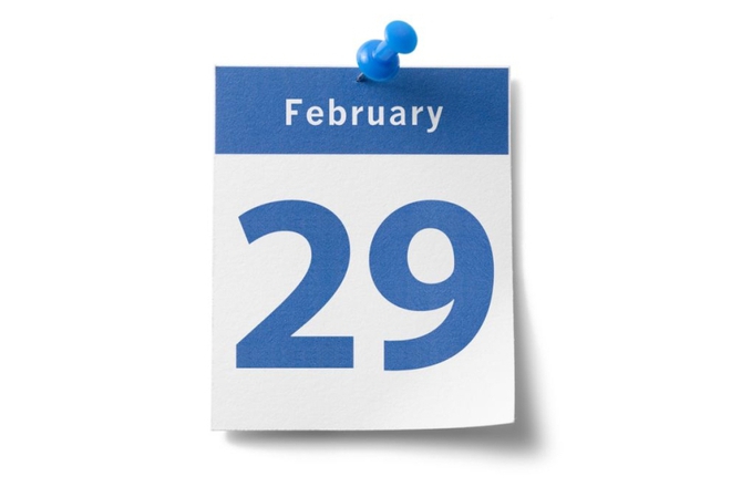 29 fevruari list ot kalendara