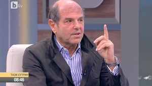 Тома Томов в студиото на Би Ти Ви