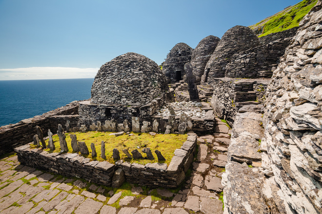Каменният манастир на остров Скелиг Майкъл, Ирландия