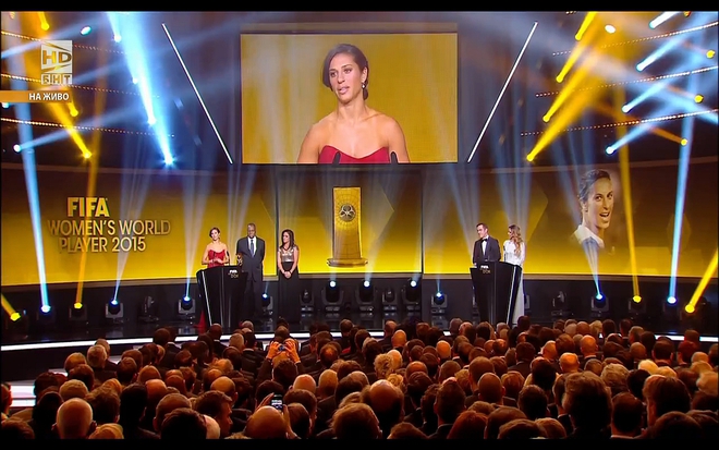 Карли Лойд със "Златната топка"