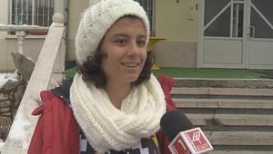 Мария пред камерата на БНТ