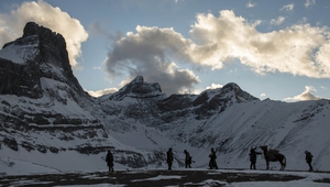 Планински пейзаж от "Завръщането"