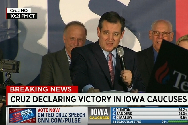 Ted krus proiznasya pobednata si rech v ayova