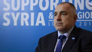 Бойко Борисов на конференция за Сирия в Лондон