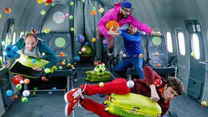 ОК Go! при нулева гравитация