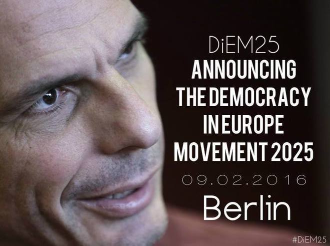DiEM25 - встъплението