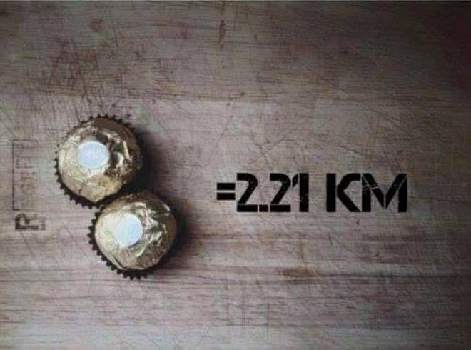Dva shokoladovi bonbona 2 21 km