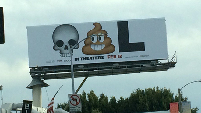 Най-креативният билборд на "Дедпул"