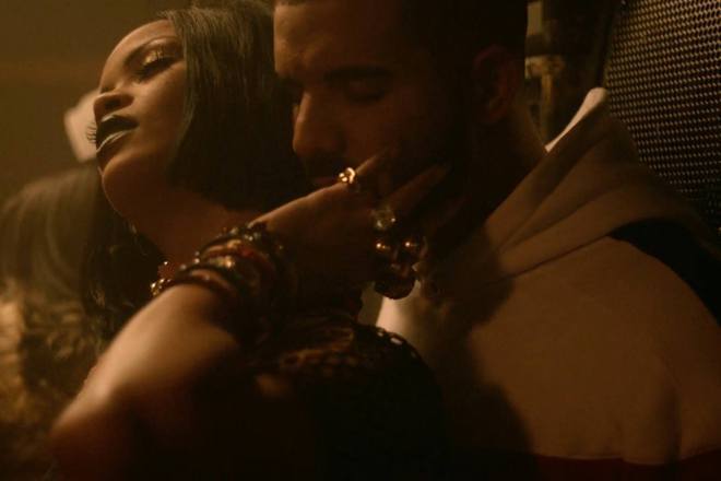 Riana i dreyk v klipa kam work