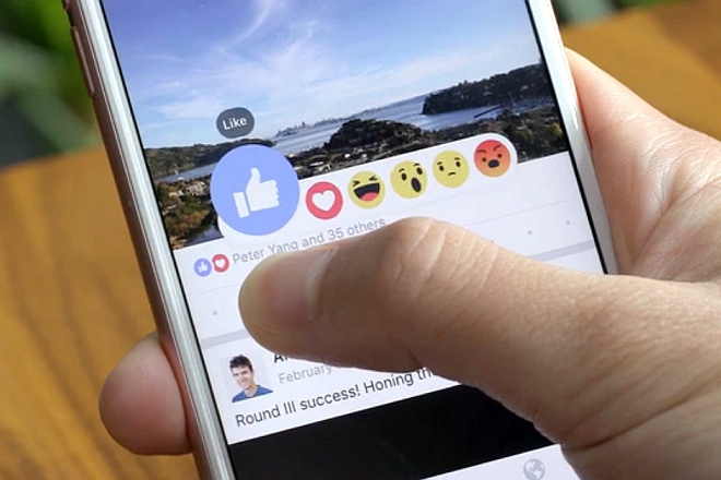 Reactions novite like butoni vav feysbuk