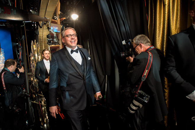 Адам Маккей зад кулисите на "Оскарите"