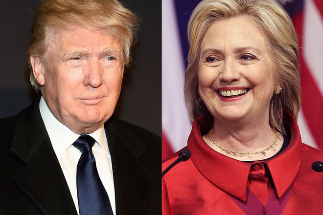 Hilari klintan i donald tramp