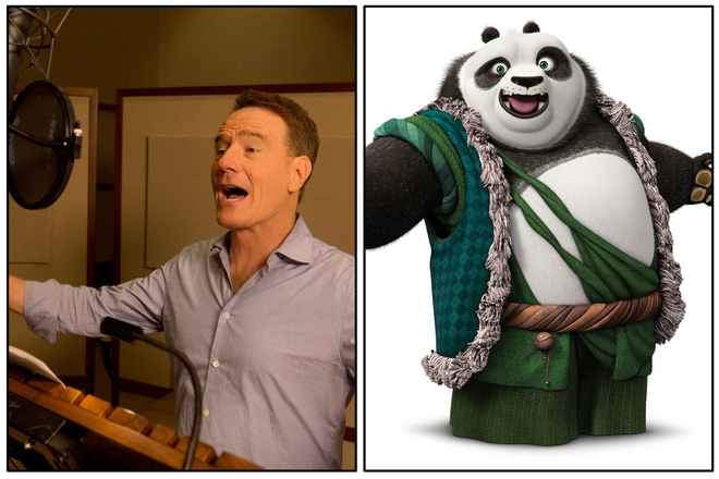 Брайън Кранстън като пандата Ли Чан
