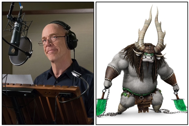 Дж.К.Симънс като злодея Кай