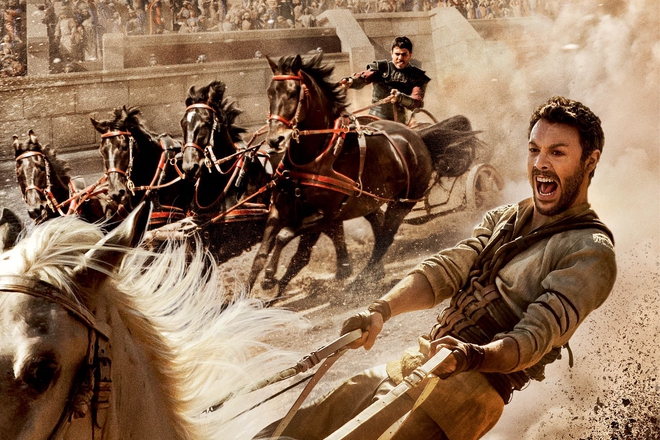 Dzhak hyustan na plakat za ben hur 2016