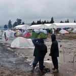 Мигранти в лагера край Идомени